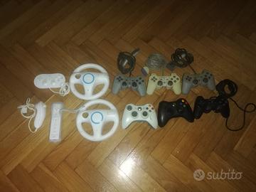 Joystick PS2 e Nintendo Wii