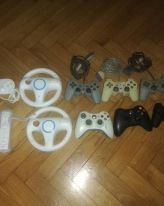 Joystick PS2 e Nintendo Wii