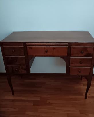 scrivania in legno 