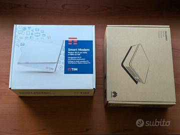 Smart Modem Router Adsl TIM + Huawei Fibra