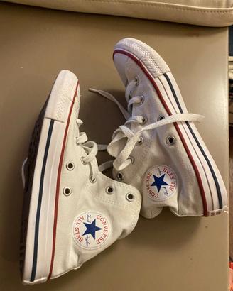 CONVERSE ALL STAR BIANCHE ALTE N.33