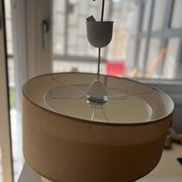 LAMPADARIO BEIGE CHIARO E SCURO