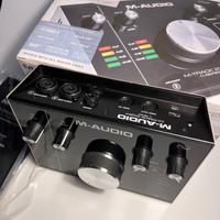 interfaccia audio USB, home studio e podcast
