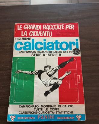album figurine calciatori 1965-66 panini raro
