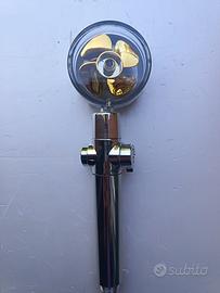 Soffione doccia con ventola alta pressione