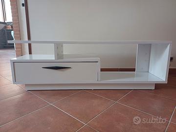 Mobiletto TV bianco