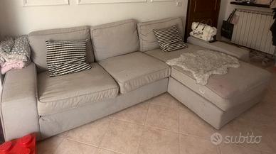 Divano 3 posti con chaise-longue