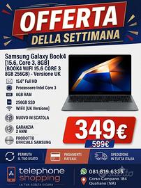 Notebook Samsung Book 4 8/256