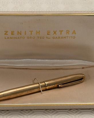 Penna stilografica Zenith Extra laminato oro 750