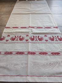 Artigianato sardo coppia tendine 70x180