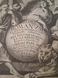 messale cattolico