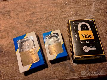 Tre lucchetti Yale Viro