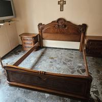 mobili armadio testiera rete como comodini e specc