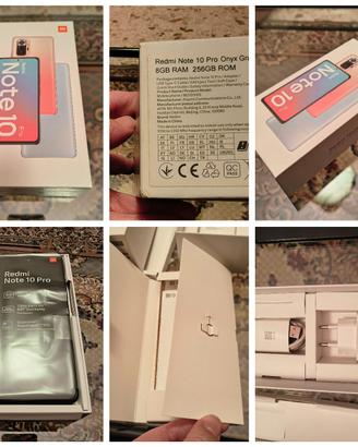 Redmi Note 10 Pro 8/256GB – AMOLED 120Hz + cuffie 