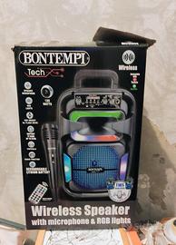 Cassa Bluetooth e Karaoke Bontempi