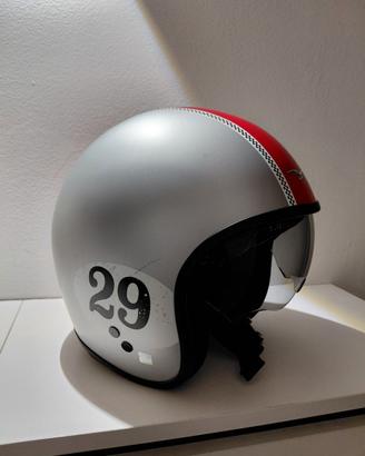 Casco Moto Guzzi Racing 29 Cromo
