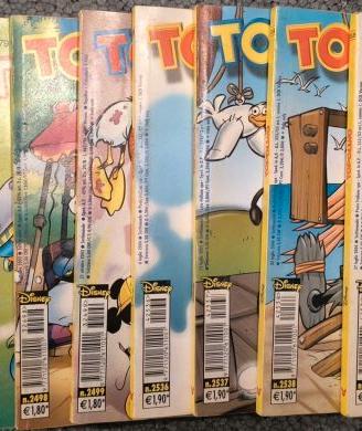 TOPOLINO 10 numeri + 1 supplemento
