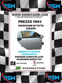 STOP FANELE POSTERIORE SINISTRO DESTRO SMART 451