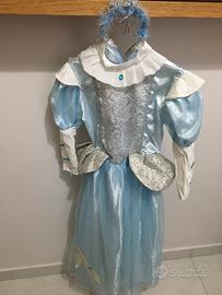 Vestito Carnevale Cenerentola 6-7 anni