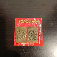 Francobolli Disney commemorativi in metallo 