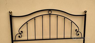 Spalliera letto  in Ferro Battuto