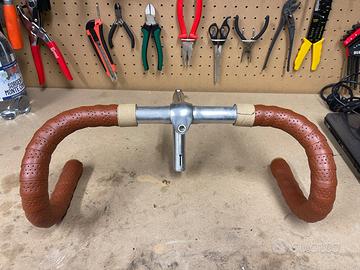 Piega manubrio 3t 38cm + pipa 3t