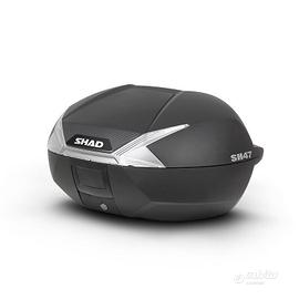Baule d SH47 nero carbon look BAULETTO