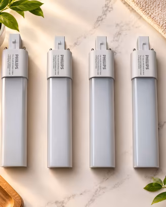 Set di 4 lampadine led Philips 230V - PLS 5W