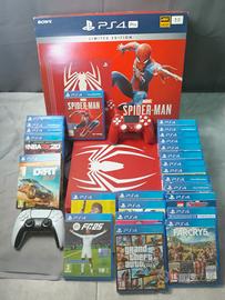 PS4 PRO 1TB Limited Edition Spider man ,giochi