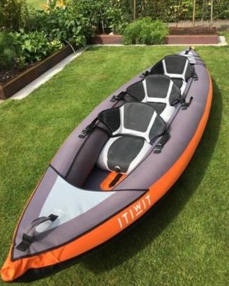 kayak gonfiabile tribord 3 posti