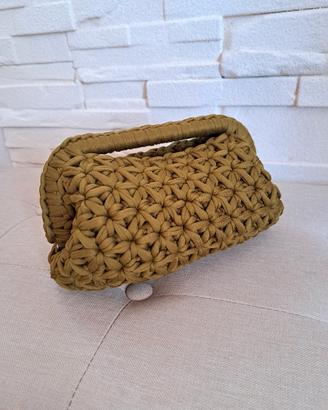 borsa clutch punto stella