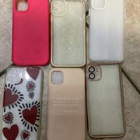 6 Cover di vari colori per iPhone 11