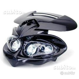 Maschera faro one motard enduro cross manga