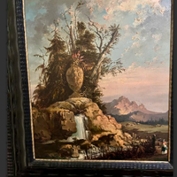 PREZIOSOquadroOLIOfirmatoNUMERATOanticoXIXsecolo