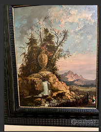 PREZIOSOquadroOLIOfirmatoNUMERATOanticoXIXsecolo