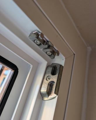 Finestra L 840mm A 1230mm Satinata NUOVA