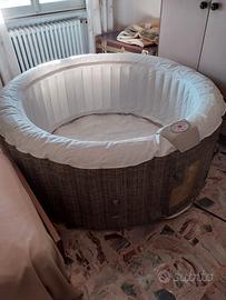 GoplusVasca idromassaggio gonfiabile da esterno