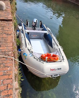 Gommone T40 Honwave con motore Honda 20hp 