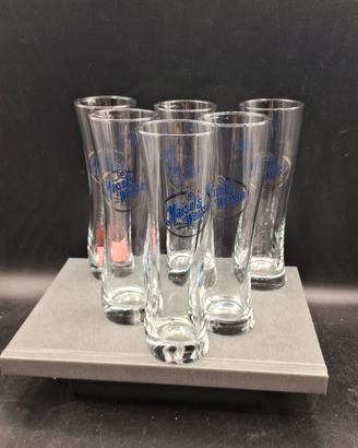 Set 6 bicchieri birra Maisel's Wasse 0.3 L