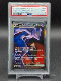 PSA 9 Team Rocket’s Mewtwo ex M2a 237 Mega Dream 