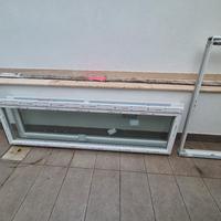 Finestra in PVC effetto legno interno