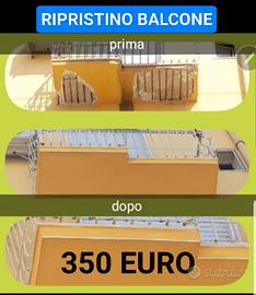 Ripristino Balcone con Garanzia