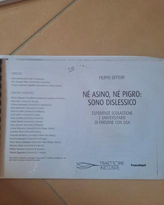 Nè asino nè pigro sono dislessico