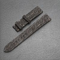 Cinturino orologio  18mm pelle coccodrillo nabuk