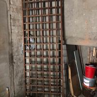 Pannello grigliato legno recinzione