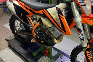 KTM exc-f 450 immatricolata 2016 modello my2017