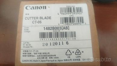 Lotto 6 Lame Taglierina Plotter Canon CT-05 Origin
