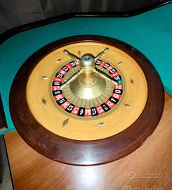 Roulette professionale in radica