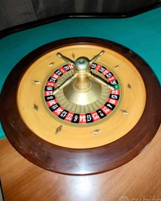 Roulette professionale in radica