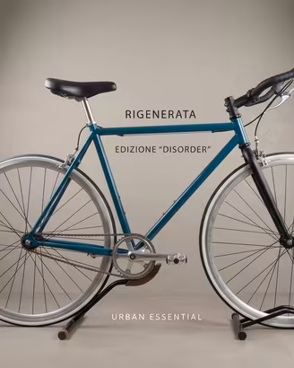Bici single speed telaio rigenerato